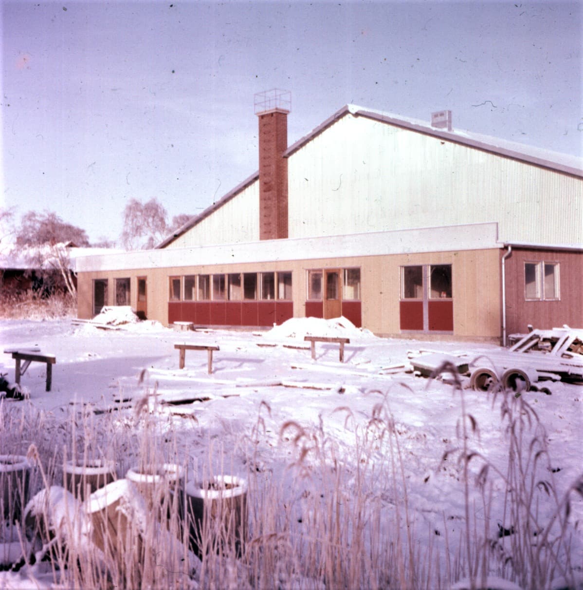 Fjärås Lantmanna i nuvarande lokaler under 1960-talet